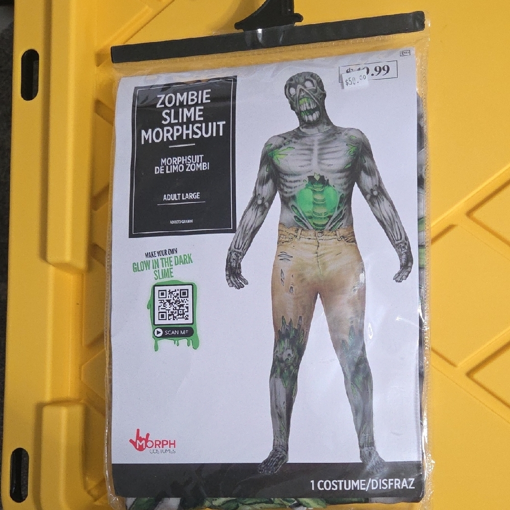 *BRAND NEW* Zombie Slime Morphsuit Costume